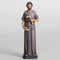BC Catholic St. Joseph Statue The Worker, Hand Painted 6inches H Religious Gifts for Labour Days Home Decor