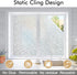 Haton Window Privacy Film, Frosted Glass Static Cling Sun Heat Blocking Window Clings, Non Adhesive 23.6" x 78.7"