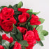 LESING 4PCS Artificial Rose Garlands, 28.8FT Fake Silk Flower Vines with Greenery Plants for Wedding Decoration