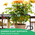 3 Pack (10" 17" Tomatoes,Rose,Astilbes,Vine HiGift Peony Cages Support Stakes Ring for Garden, Round Plant Support