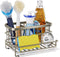 HapiRm Kitchen Sink Caddy Organizer - Versatile Sponge Holder with Drain Tray,