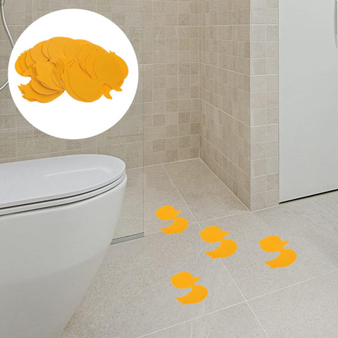 12 Toddmomy Bathtub Non Slip Stickers Pcs Anti Slip Duck Shower Decals for Kids Bathroom Safety Waterproof Adhesive