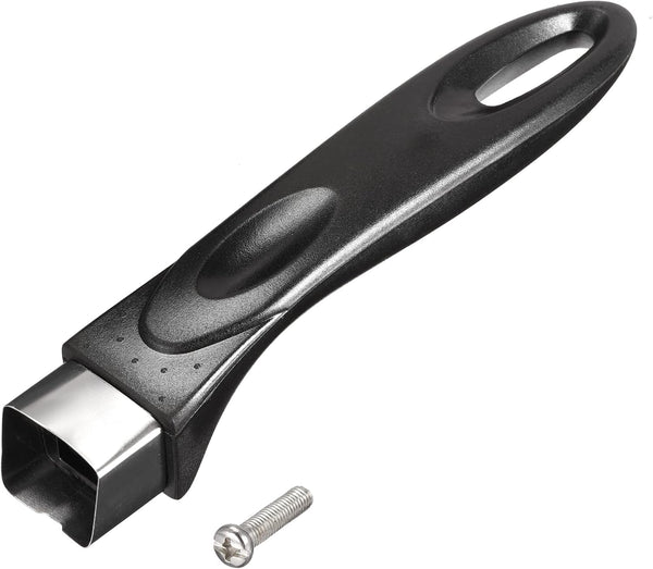 MECCANIXITY Pan Replacement Handle Black 178mm/7inch with Screw for Nonstick Saucepan Cookware