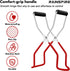 Canning Jar Lifter, Canning Tongs, Canning Tools, Supplies for Home Kitchen, Stainless Steel, Red