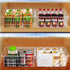 SANNO 15.7" Wire Storage Baskets, Set of 4, White Bin Organizer for Kitchen, Bathroom, Closet, Food Storage