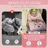 Longhuo Travel Pillow,Car Pillow Kids Car Seat Pillow U Shaped Pillow for Travel Skin-Friendly Material The Sleeping