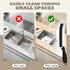 SXhyf Hard Bristle Crevice Cleaning Brush - Multifunctional Gap Cleaning Brush for Bathroom, Kitchen, Vehicle Use