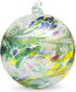 Friendship Ball Easy 4 Inch Kugel Iridized Witch Ball by Iron Art Glass Designs