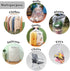 Extra Large Clear Plastic Storage Bags, 10 Pieces 40x60 Inches Big Jumbo Plastic Storage Bags for Luggage, Suitcase,