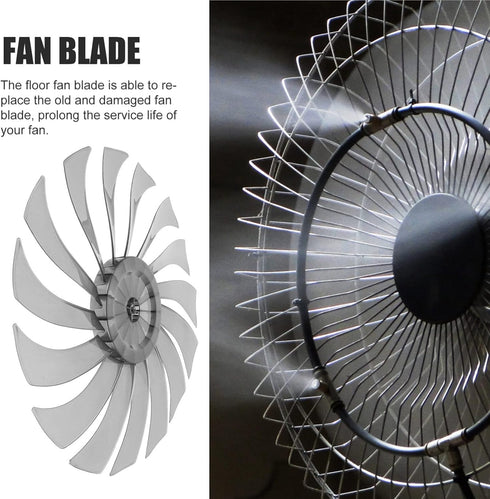 Floor Fan Blade Fan Accessories Table Fan Metal Blades Plastic Fan Blades Pedestal Fan Blades Fan Repair Parts Electric Fan Blades Table Fan Repair Part Fan Blades Supply by PRETYZOOM