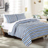 EMME Set 7 Sets, Set Queen Comforter Piece Bedding Blue Bed in a Bag Bedspreads Queen Size with Comforter, Sheets