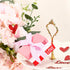 3 Blulu Valentine's Day Decorative Mini Wooden Books Pieces Wood Faux Books Entryway Decor Wooden Stacked Books Rustic