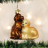 Old World Christmas Ornaments, Dog and Pet Accessories Glass Blown, Puppy Love