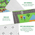 78.7"X 59", 78.7X 59 INCH) Kids Car Playmat Kids Rug for Playroom Car Mat Town City Road Traffic Rugs, Play Mat