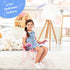 2 5 Toy To Enjoy Outdoor Unicorn Kids Camping Chair - Foldable Childrens Chair for Camping, Tailgates, Beach, Fishing