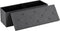 DUMOS 43in Storage Ottoman Bench, Storage Chest, End of Bed Foot Rest