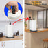 2 1 Countertop in Paper Towel Holder with Spray Bottle, Paper Towel Holder One-Handed Operation with Non Slip Weighted
