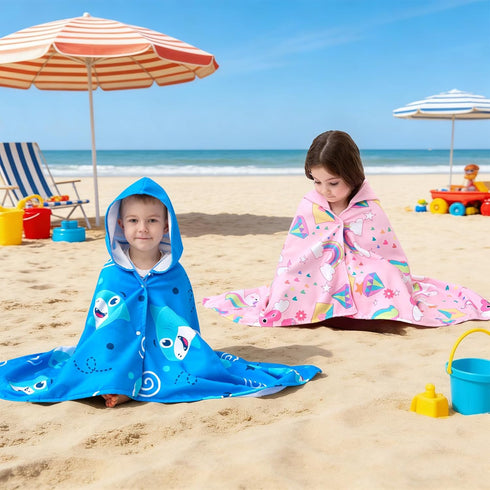Towel,30" 50" 3-10 UOMNY Unicorns Hooded Towels for Kids,Soft Kids Beach x for Years Girls,Hooded Bath Towel,Toddler