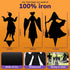 Witch Halloween Decorations Outdoor Hocus Pocus Garden Metal Stakes Decor, Halloween Silhouette Party Yard Signs with Stakes,Trick or Treat Party Supplies for Kids Home Party by Nitakou