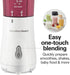 Hamilton Beach Portable Blender for Shakes and Smoothies, 14 Oz BPA Free Travel Cup, White (51101V)