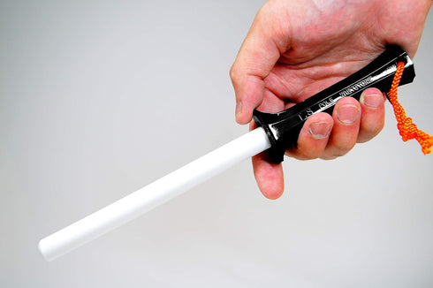 Seki Japan Chef Knife Sharpening Rod, 6 Inch Durable Ceramic Honing Steel Sharpener