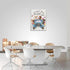 Dachshund Dog Wall Art, Funny Driving Car Pictures, Rustic Sausage Dog Truck Decor for Bathroom Kitchen Living Room