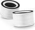Replacement HEPA Filter for Afloia Fillo, Halo - Compatible with Mooka Allo Air Purifier, 3-in-1 H13 True HEPA, 2 Pack