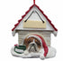 Bulldog Ornament - Hand Painted, Easily Personalized "Doghouse Ornament" with Magnetic Back, Great Gift