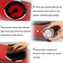 Techwood Single Burner Hot Plate, 1200W Portable Infrared Ceramic Electric Stove with Adjustable Temperature, Red