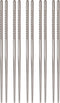 Helen’s Asian Kitchen Stainless Steel Chopsticks, 9-Inches, 5-Pair Set.