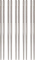 Helen’s Asian Kitchen Stainless Steel Chopsticks, 9-Inches, 5-Pair Set.