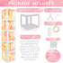 5 78 2026 5 Ledido Transparent Balloon Boxes, Clear Balloon Boxes with Pcs String Lights and Letters for Baby Shower
