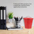 POPETPOP Galvanized Trash Can with Lid, Mini Desktop Wastebasket, Metal Utility Pail for Kitchen Countertop