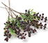 HUIANER Artificial Berries, 6Pcs Lifelike Dark Red Berry with Stems Fake Christmas