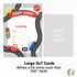 Desert Cactus Happy Birthday Invitations, 10 Count Invite Cards with Envelopes, Style 2 for Boys Girls Kids Party