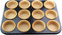 Eoonfirst Food-Grade Baking Cups, Standard Size Greaseproof Paper Cupcake Liners, 200 Pcs, Natural
