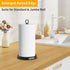 Black Paper Towel Holder for Standard & Jumbo Rolls, Stainless Steel Countertop Stand with Anti-Slip Weighted Base