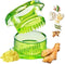 Nextrend Garlic Twister 4th Generation - 3-5 Clove Capacity, Dishwasher-safe, BPA-Free, Green