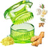 Nextrend Garlic Twister 4th Generation - 3-5 Clove Capacity, Dishwasher-safe, BPA-Free, Green