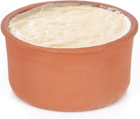 Clay Yogurt Pot, Inner Glazed Terracotta Cookware, Earthen Casserole Bowls for Oven