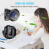 BESKAR USB Clip on Fan, Portable Small Fan with Cord, 3 Speeds Strong Airflow, Sturdy Clamp for Desk
