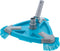 U.S. Pool Supply Deluxe Weighted Triangular Pool Vacuum Head with Side Brushes,
