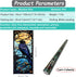 Window Privacy Film, Crow Stained Glass Window Film, Frosted Glass Cling, Heat Blocking Static Cling, 17.7"x39.5"