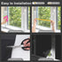 Blackout Curtains for Bedroom, 79" x 57" Portable Blackout Blinds for Any Windows, 100% Blackout Shades for Travel