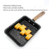 Breakfast Flat Pan, Tamagoyaki Omelette Pan, Non Stick Iron Square Frying Pan for Home Kitchen