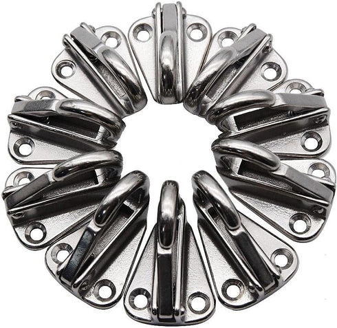 Spring Snap Attach Rope Hook - Stainless Steel 316 Fender Spring Hook for Marine Clothes Boat Hardware Accessories