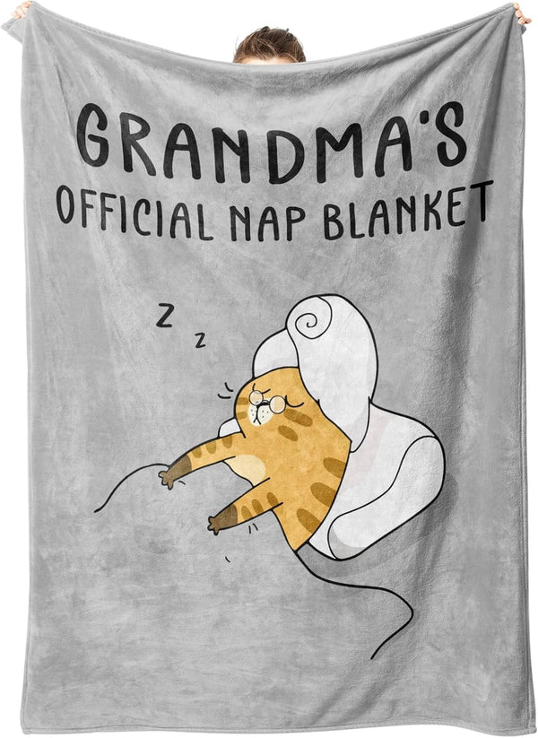 SteadStyle Mothers Day Grandma Gifts from Grandkids, Gifts for Grandma Blanket, Grandmother