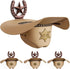 Cowboy Hat Rack Wall Mount,Cowboy Hat Holder for Wall,Western Home Decor,Hat Organizer