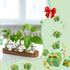 Lovers,3 XXXFLOWER Plant Propagation Station with Wooden Stand,Air Plant Terrarium Starter Kits Star Vases for Flowers