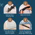 FeelAtHome Bed Sheet Clips - 8 pcs, Black, Keep Bedsheets in Place, Corner Bands Suspenders for Fitted Sheets, Mattress
